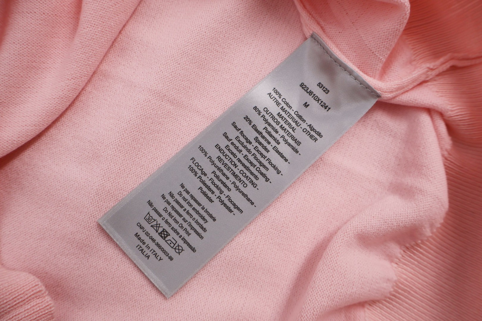 DIOR 迪奥 领口标识羊毛打底衫 毛衣 长袖 粉色 黑色 A5 