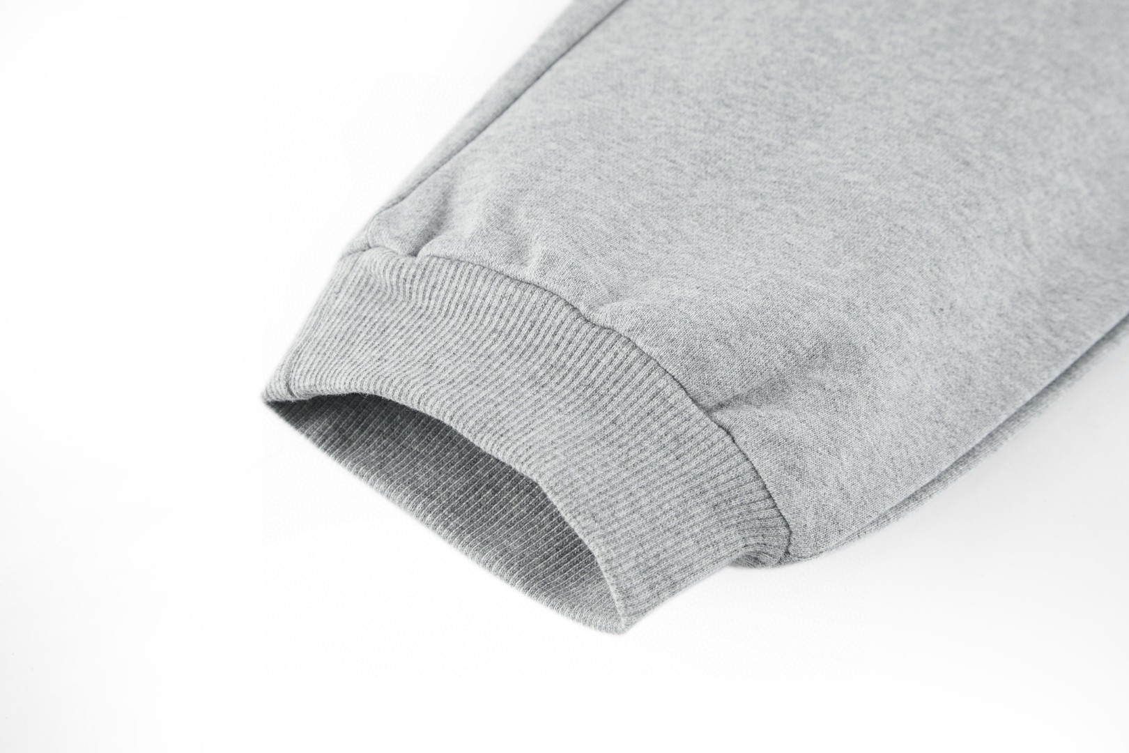 PRADA 普拉达 烧花三角标识松紧腰卫裤 休闲裤 运动裤 裤子 长裤 灰色 A5