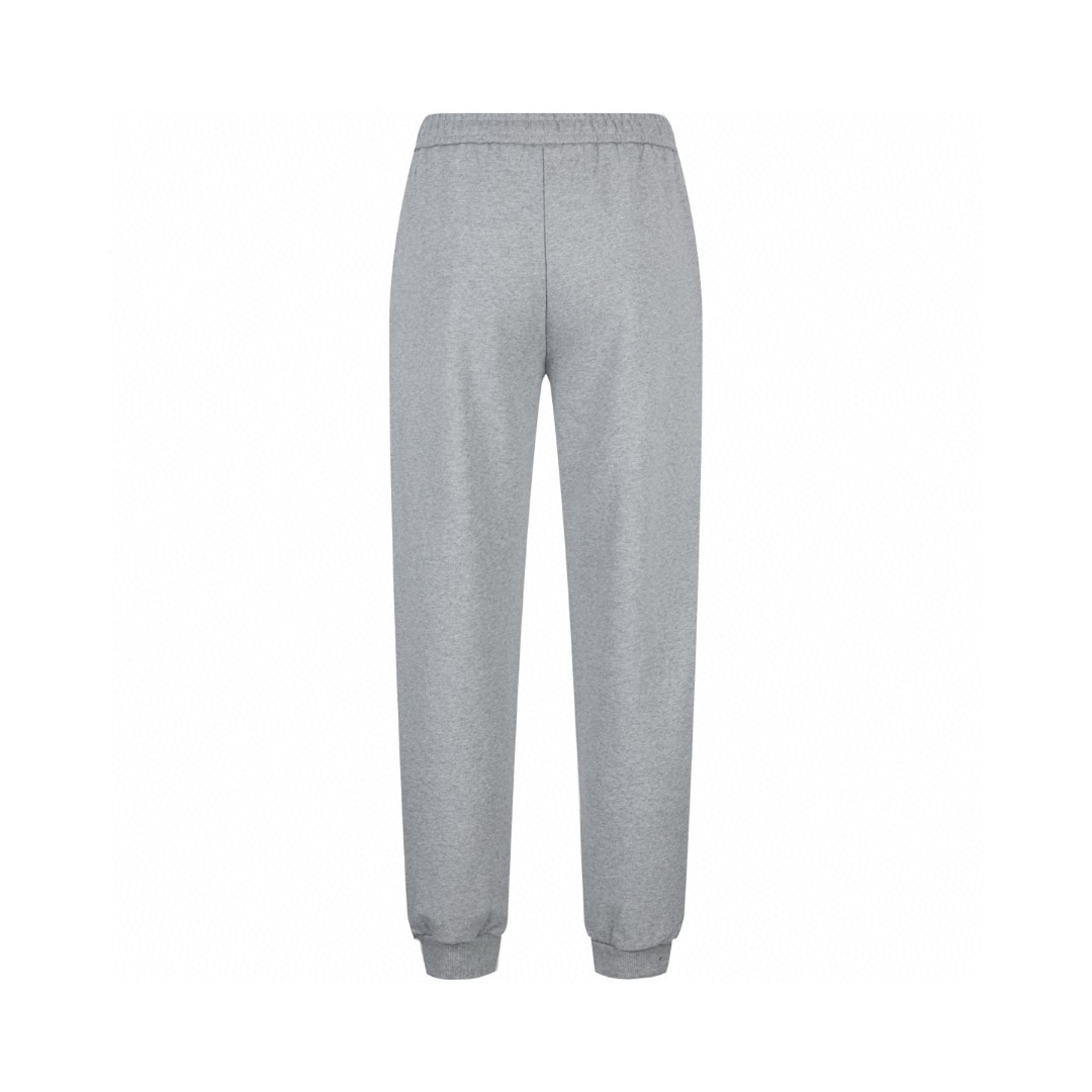 PRADA 普拉达 烧花三角标识松紧腰卫裤 休闲裤 运动裤 裤子 长裤 灰色 A5