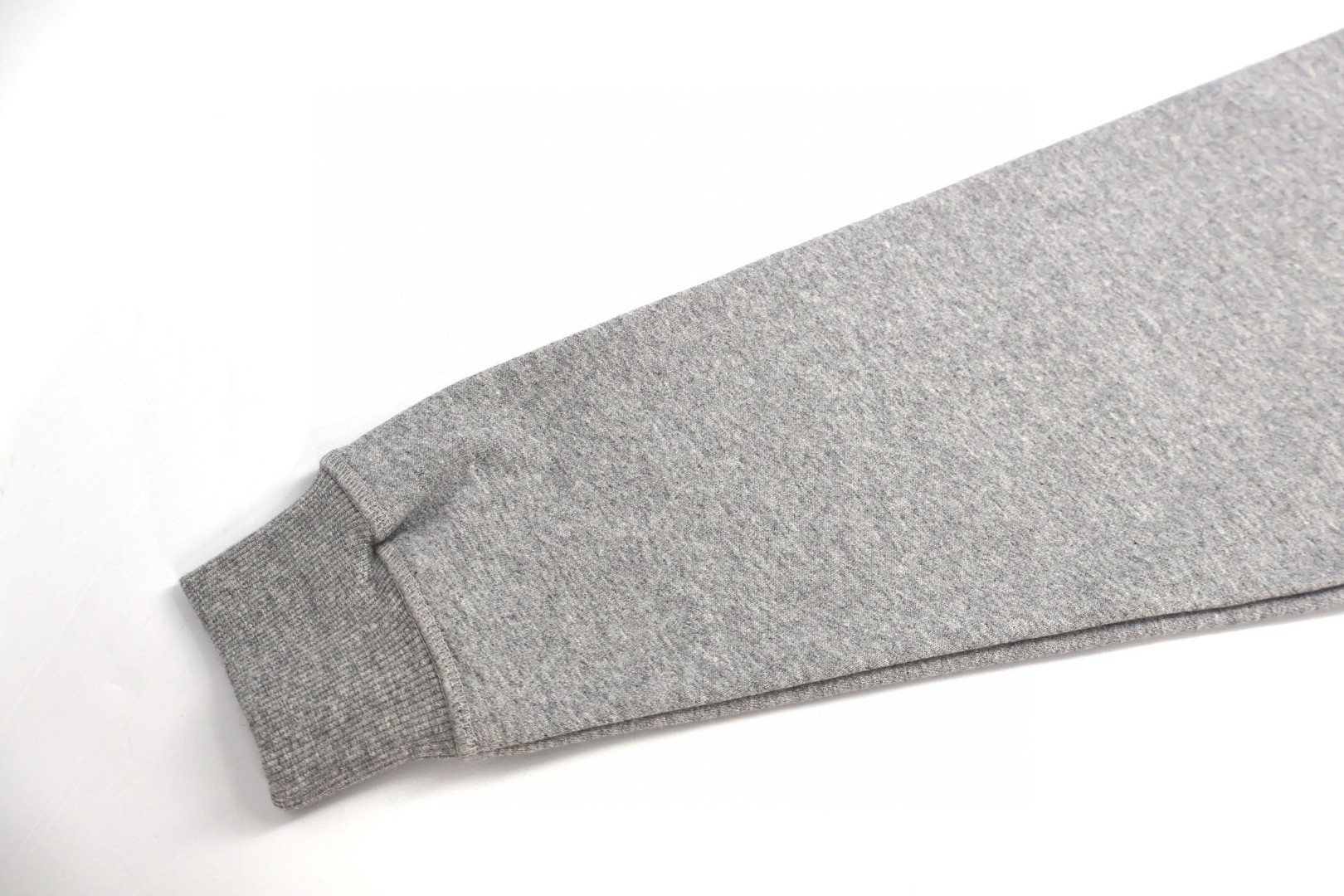 PRADA 普拉达 植绒标识圆领卫衣 长袖 灰色 A5 UJL74C-170Z-F0031-S-OOO