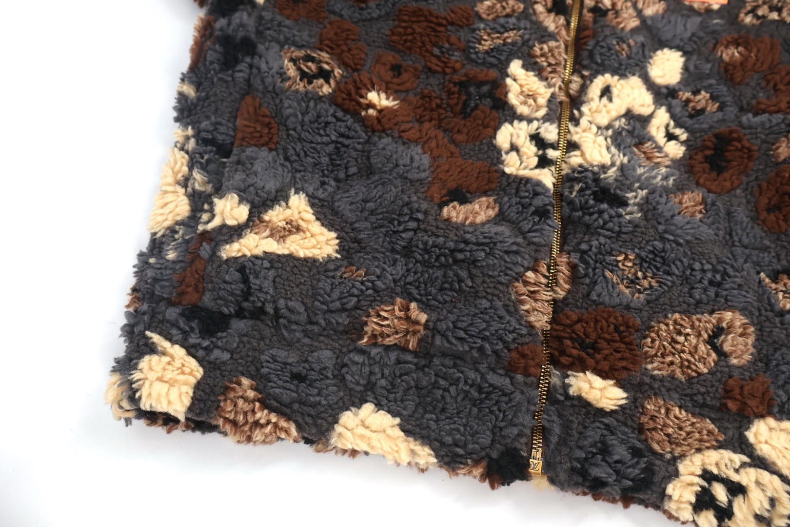 LOUIS VUITTON 路易威登 Nigo 联名款 摇粒绒泰迪双面穿外套 夹克 棉服 保暖 C0 1AIMJR