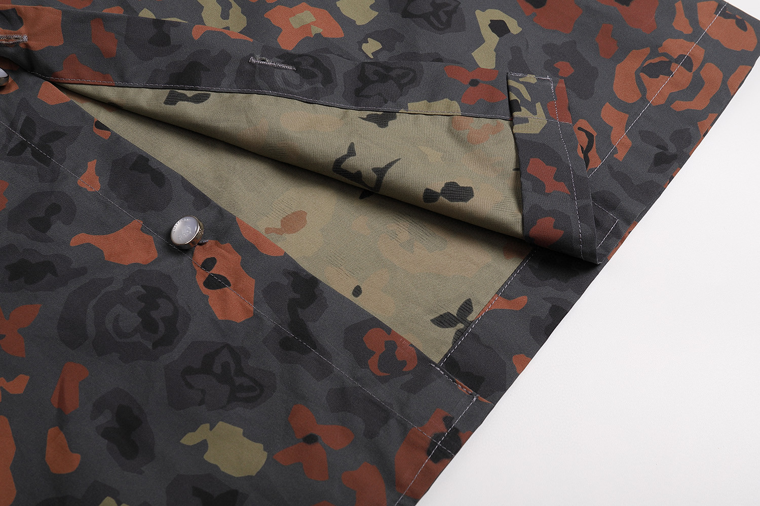 LOUIS VUITTON 路易威登 LV Nigo 联名款 印花工装衬衫 短袖 休闲 A5 1AIMGR