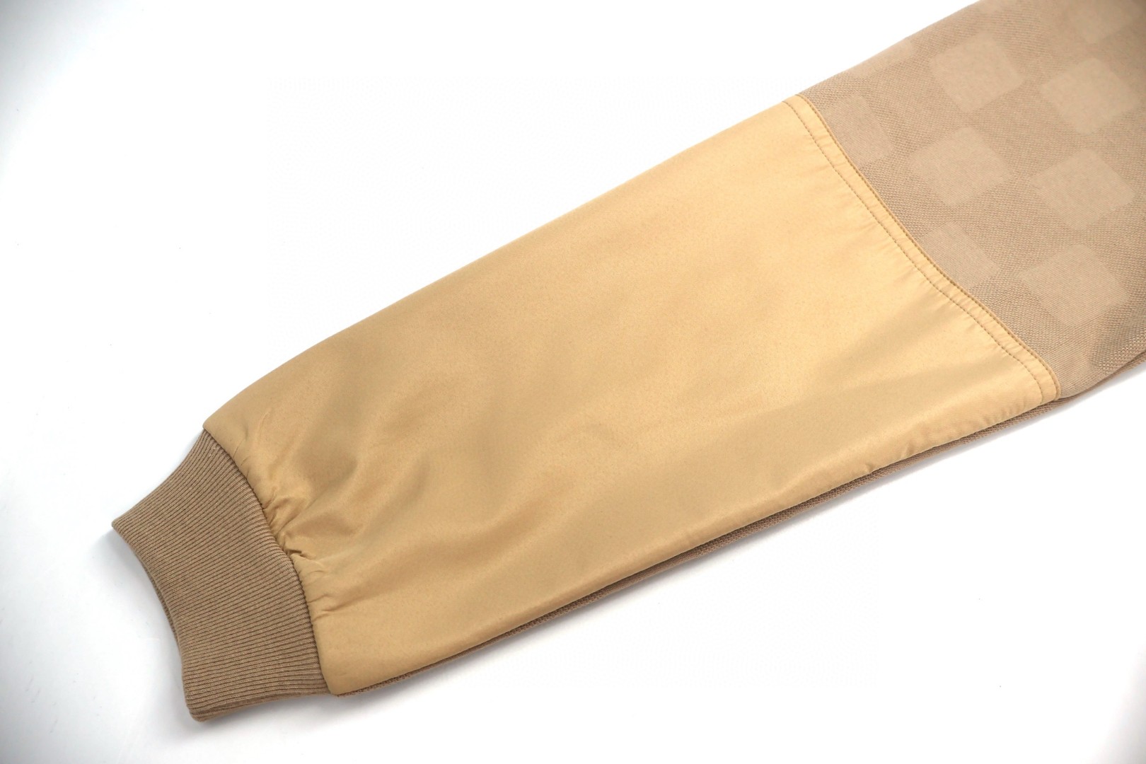 LOUIS VUITTON 路易威登 Nigo联名款 棋盘格半拉链撞色卫衣 夹克 外套 B0 1AIMK0