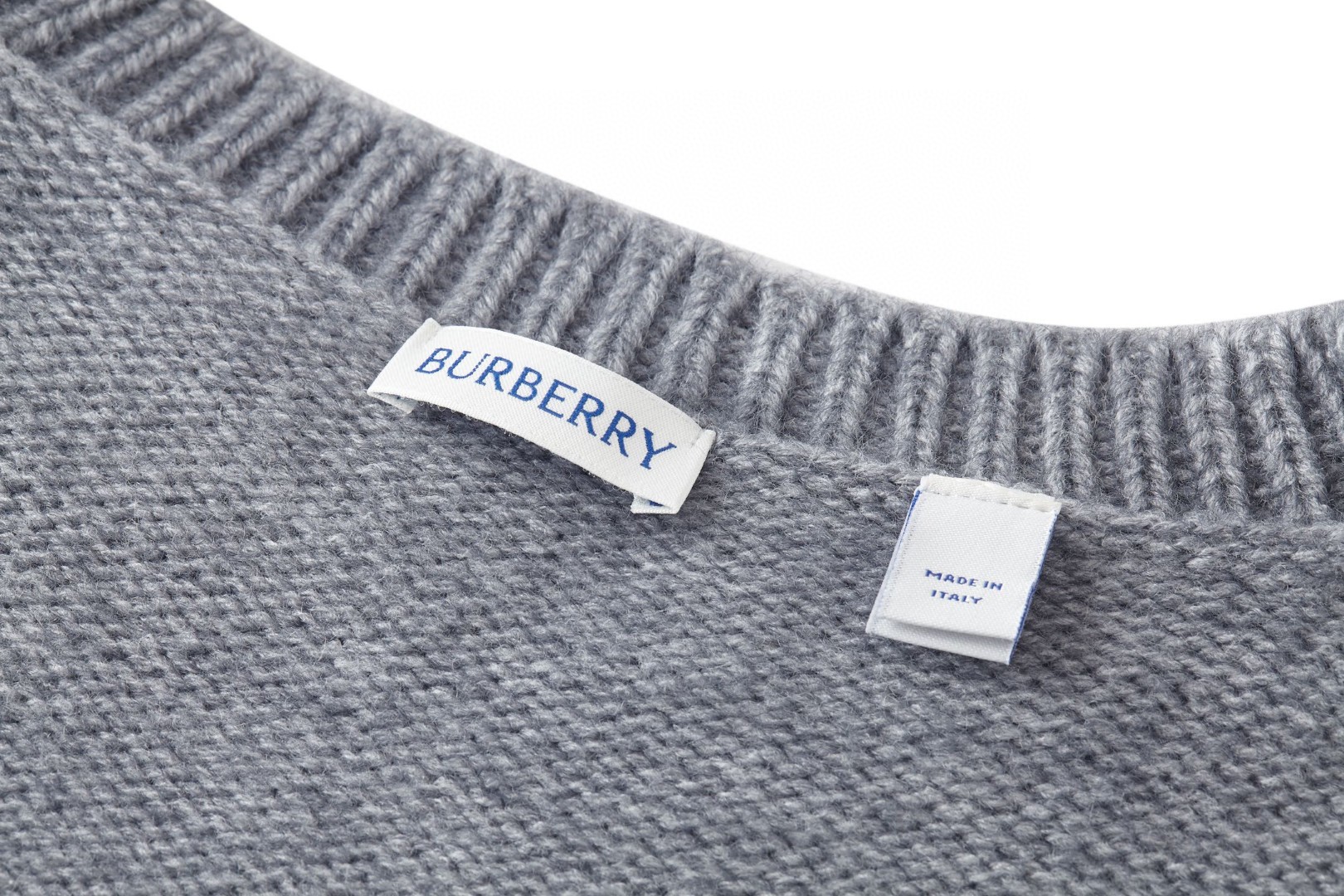 Burberry 巴宝莉 战马提花圆领毛衣 针织衫 长袖 白色 黑色 灰色 B0 81030451