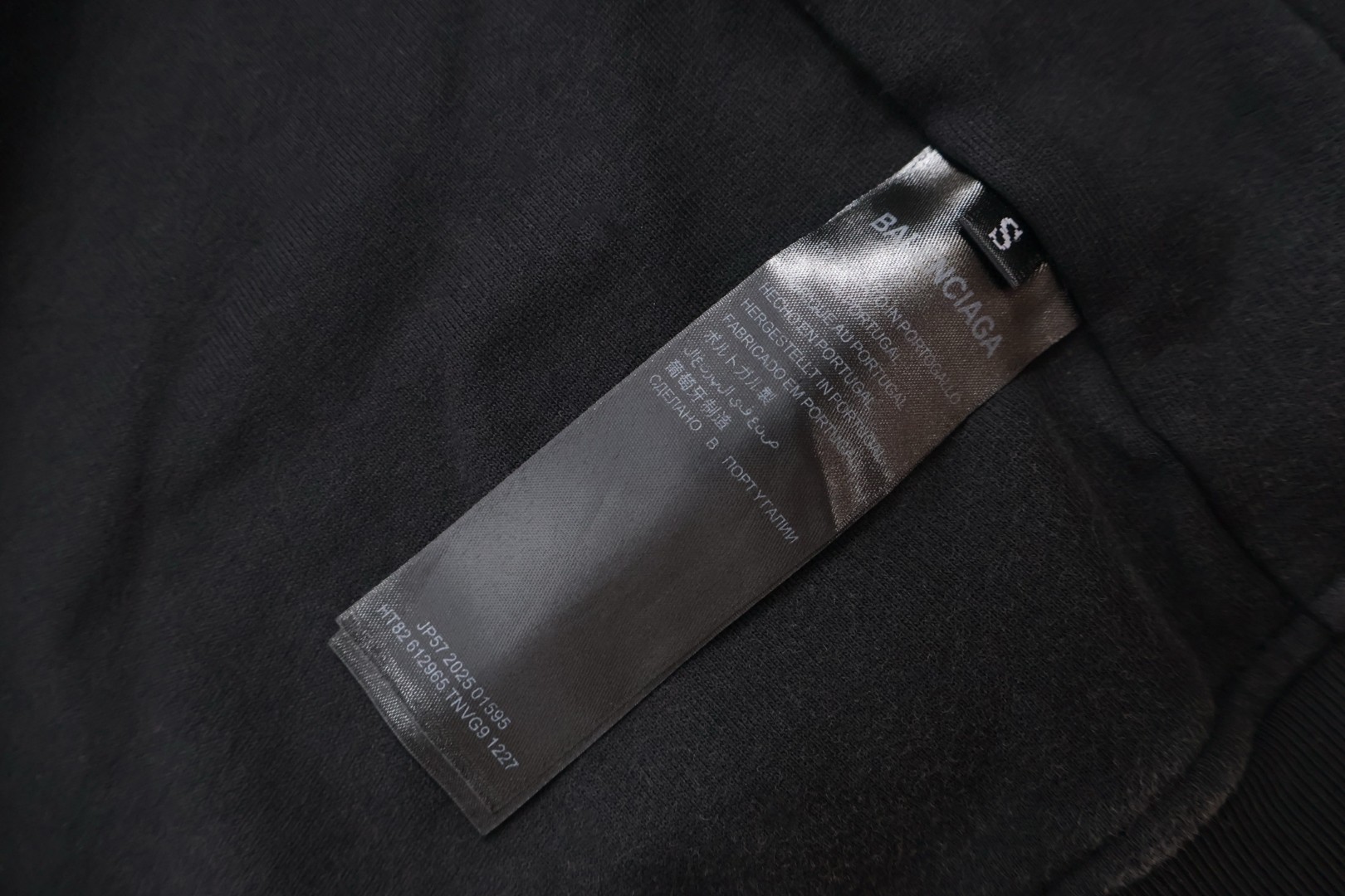 Balenciaga 巴黎世家 反转可乐拉链连帽做旧卫衣 外套 长袖 灰色 B5 830253TSVF29668