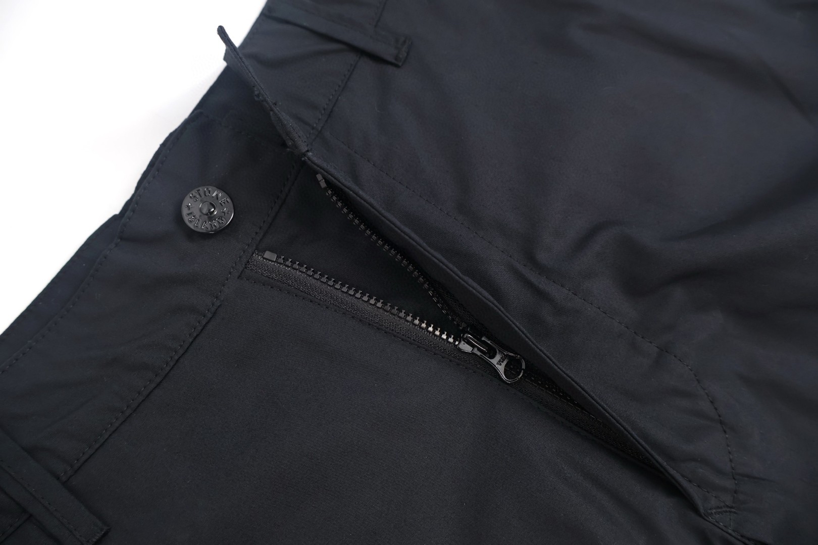 STONE ISLAND 石头岛 徽章工装裤 休闲裤 长裤 裤子 黑色 B0