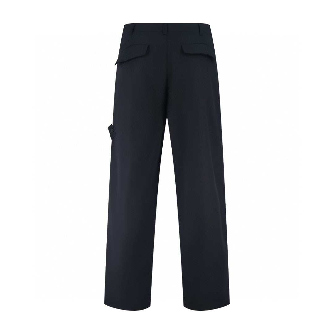 STONE ISLAND 石头岛 徽章工装裤 休闲裤 长裤 裤子 黑色 B0