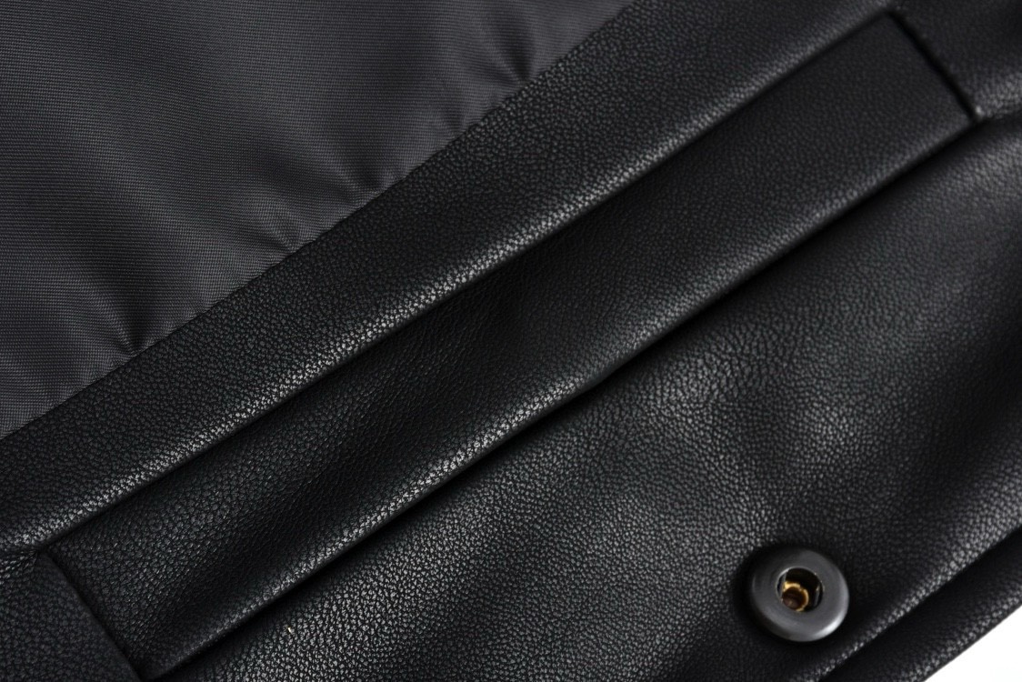 Balenciaga 巴黎世家 Paris字母logo皮衣棉服夹克 棒球服 外套 长袖 秋冬 黑色 D0