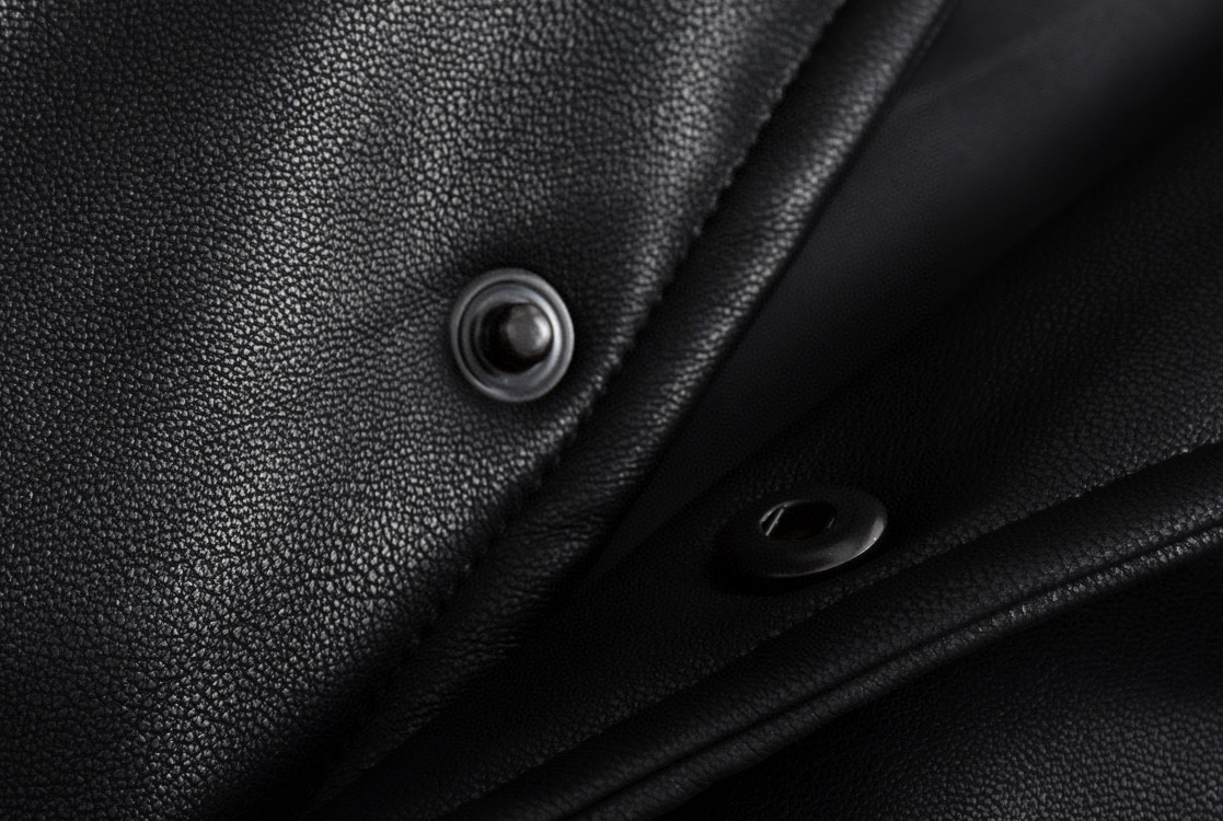 Balenciaga 巴黎世家 Paris字母logo皮衣棉服夹克 棒球服 外套 长袖 秋冬 黑色 D0