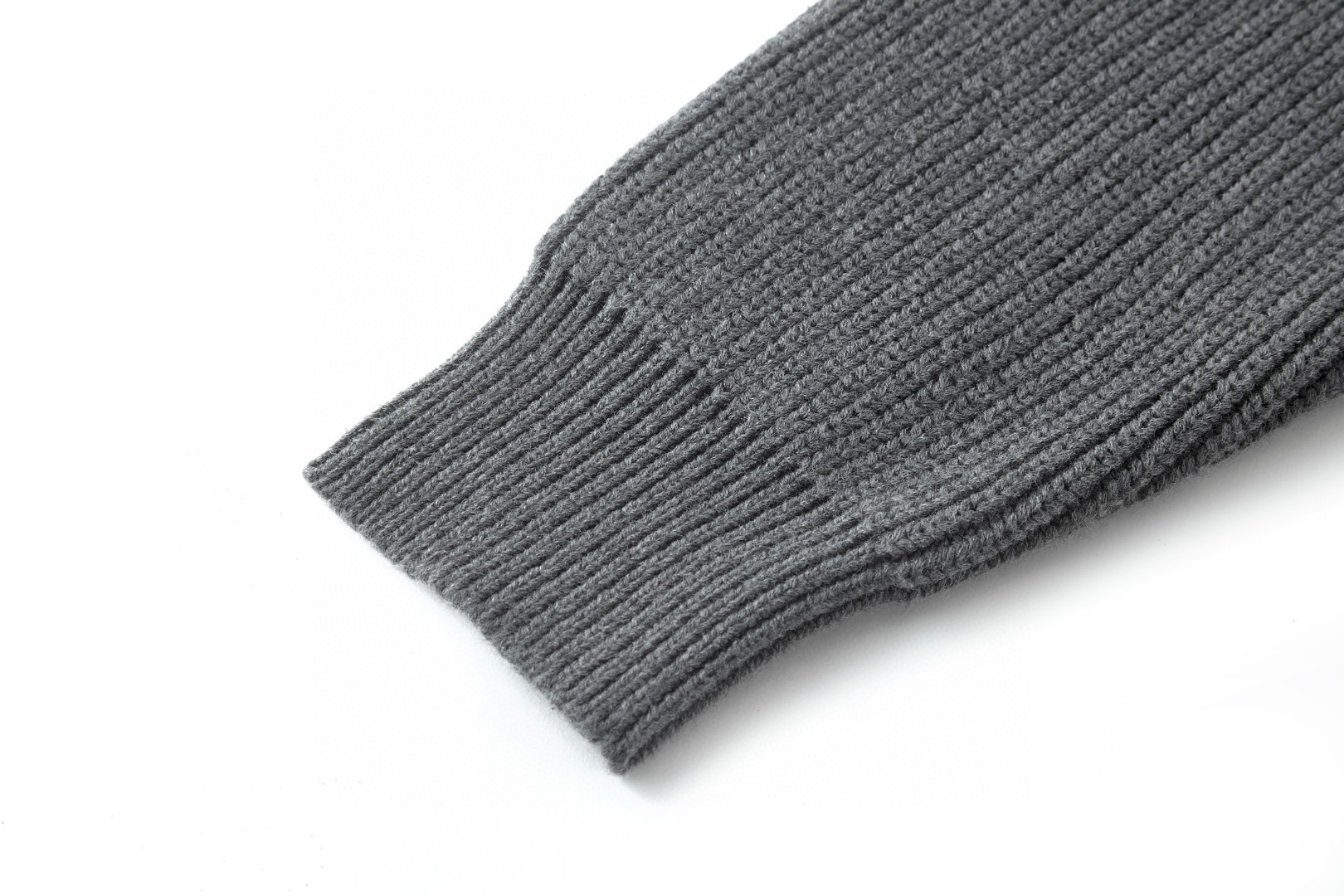 LOUIS VUITTON 路易威登 刺绣徽标羊毛开衫 针织衫 毛衣 外套 长袖 灰色 B5 1AIK14