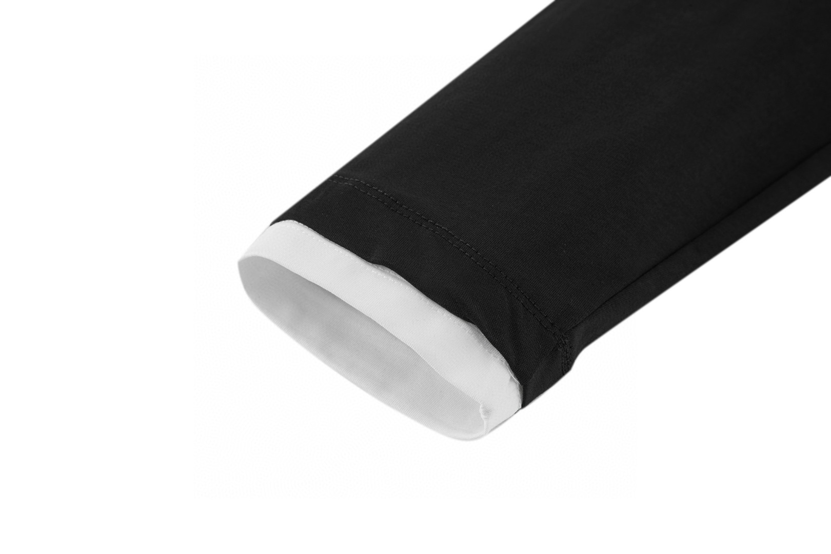 PRADA 普拉达 布标假两件T恤 打底衫 长袖 黑色 A5 UJL73B-11CD-F0967-S-WMO