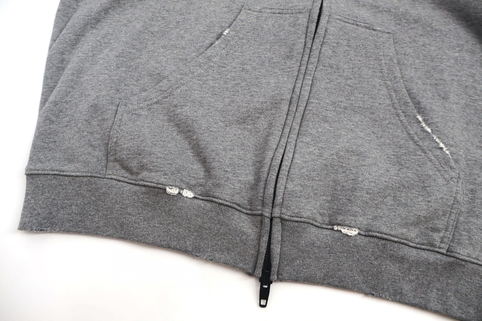 Balenciaga 巴黎世家 毛领拉链帽衫 卫衣 外套 长袖 灰色 C0 850330TTVB51035