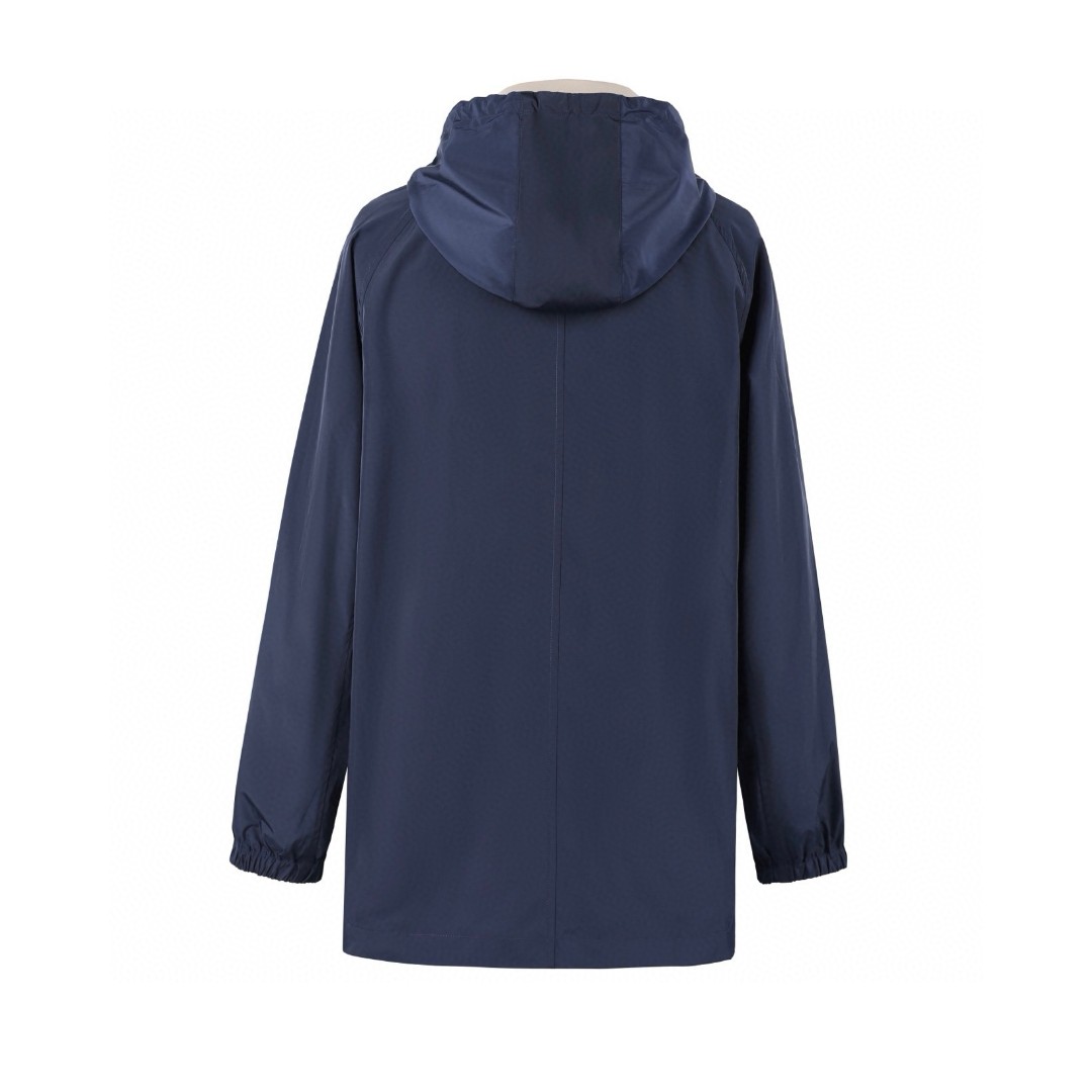 MIU MIU 缪缪 双面两穿刺绣长款风衣外套 夹克 C0