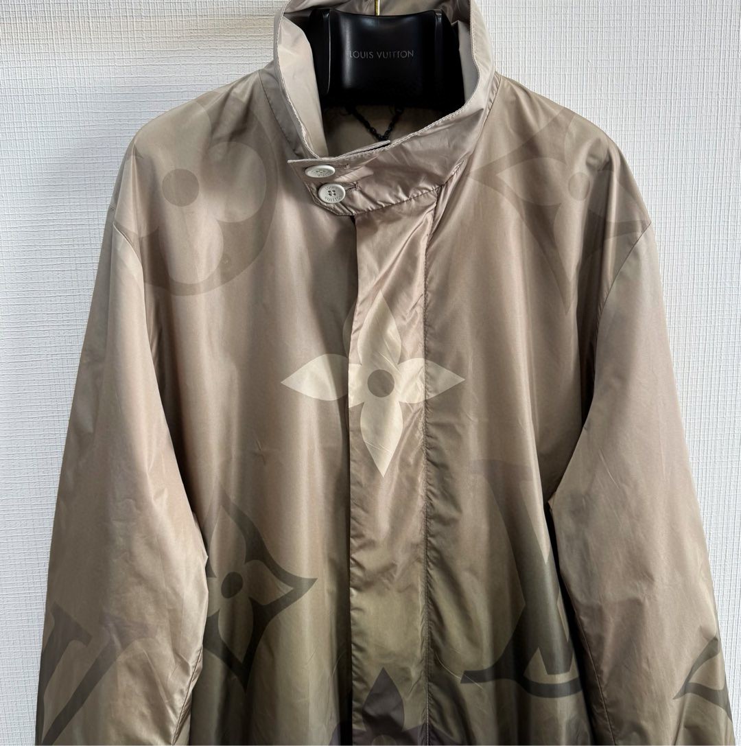 LOUIS VUITTON 路易威登 渐变防风夹克 外套 长袖 咖色 C0 1AFYAQ