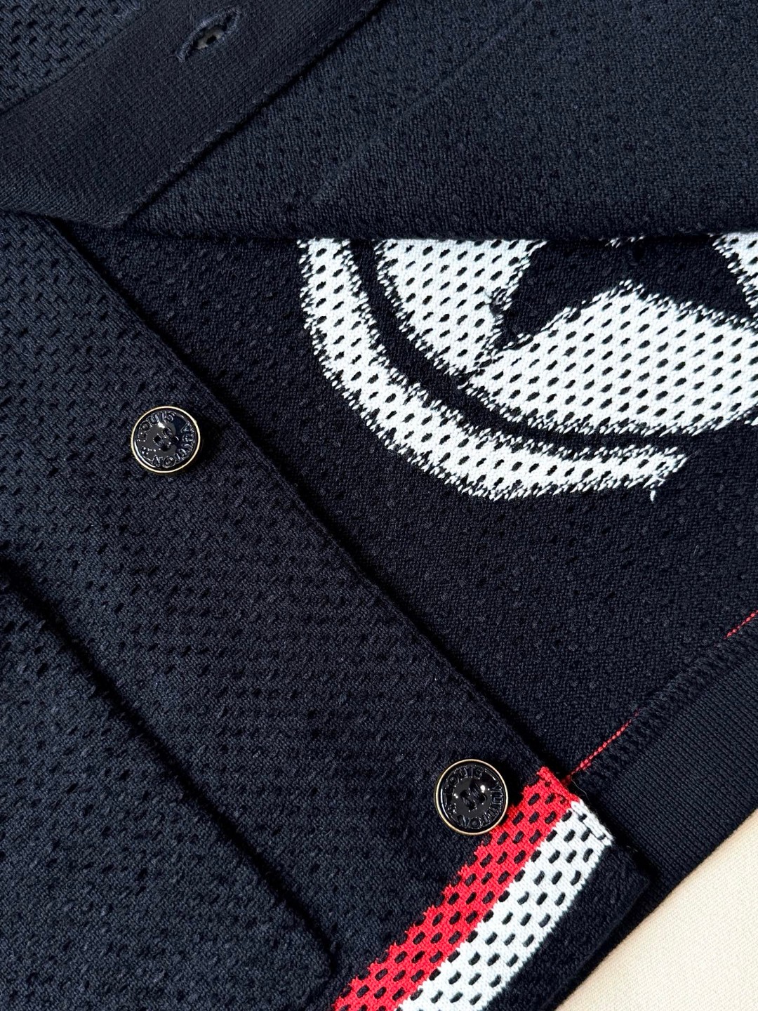 LOUIS VUITTON 路易威登 Nigo联名款 针织学院风外套 夹克 长袖 D0 1AIM86