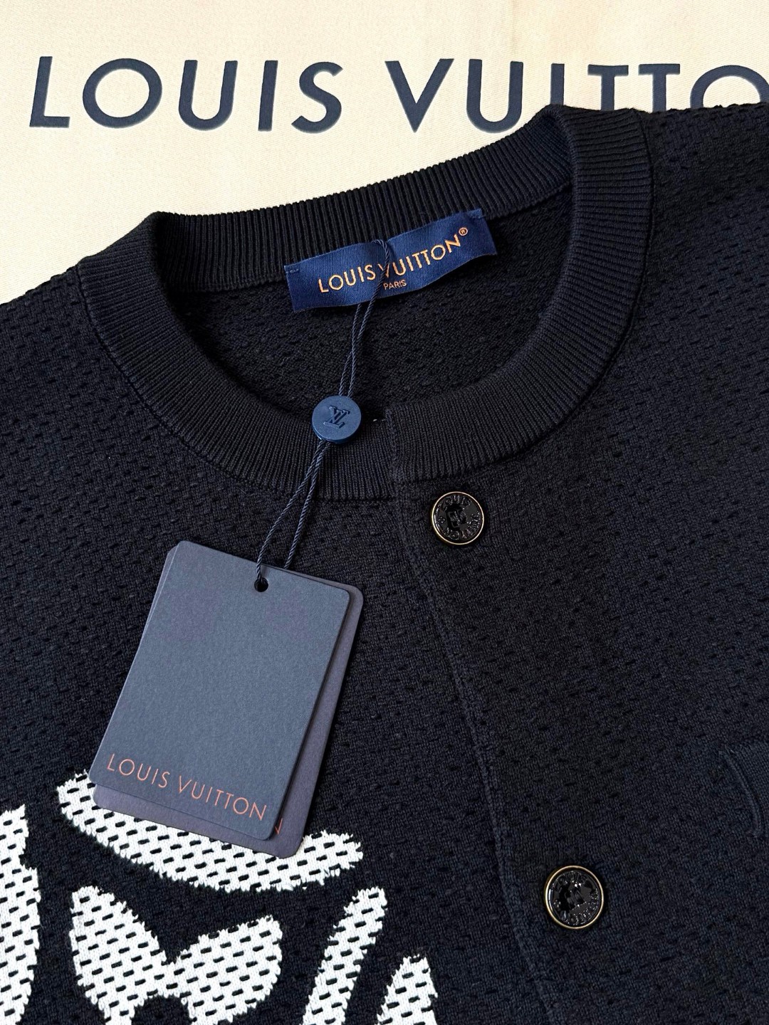 LOUIS VUITTON 路易威登 Nigo联名款 针织学院风外套 夹克 长袖 D0 1AIM86