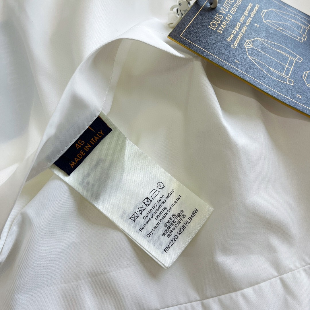 LOUIS VUITTON 路易威登 双面满印拉链外套 夹克 长袖 白色 C0 