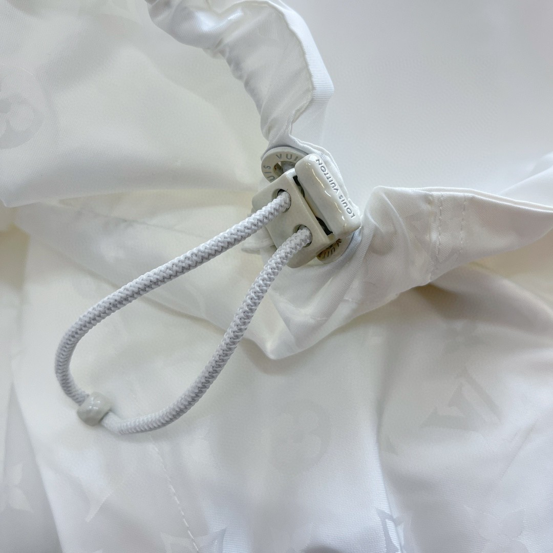 LOUIS VUITTON 路易威登 双面满印拉链外套 夹克 长袖 白色 C0 