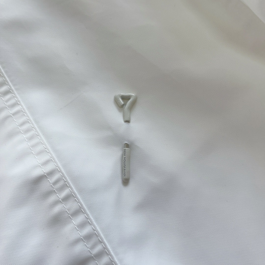 LOUIS VUITTON 路易威登 双面满印拉链外套 夹克 长袖 白色 C0 