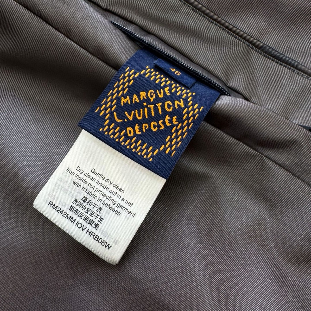 LOUIS VUITTON 路易威登 航海系列 绳绣拉链外套 夹克 长袖 C5 1AFQC3