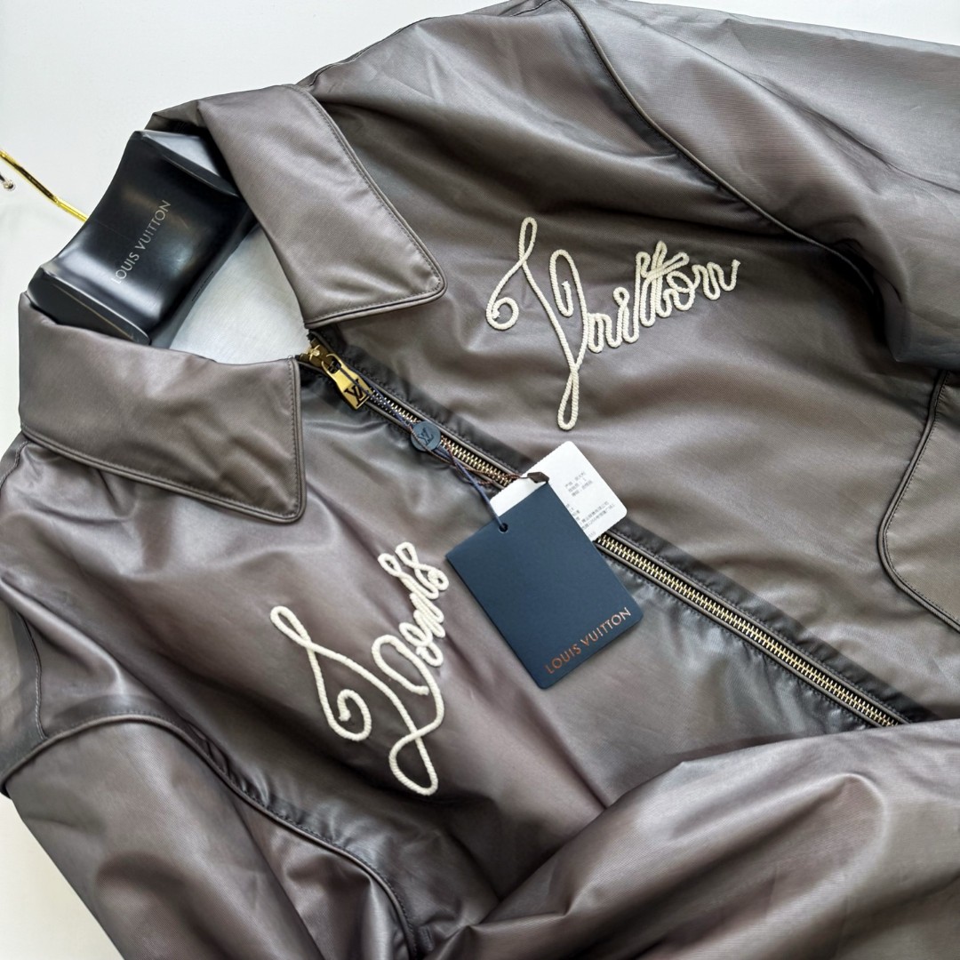 LOUIS VUITTON 路易威登 航海系列 绳绣拉链外套 夹克 长袖 C5 1AFQC3