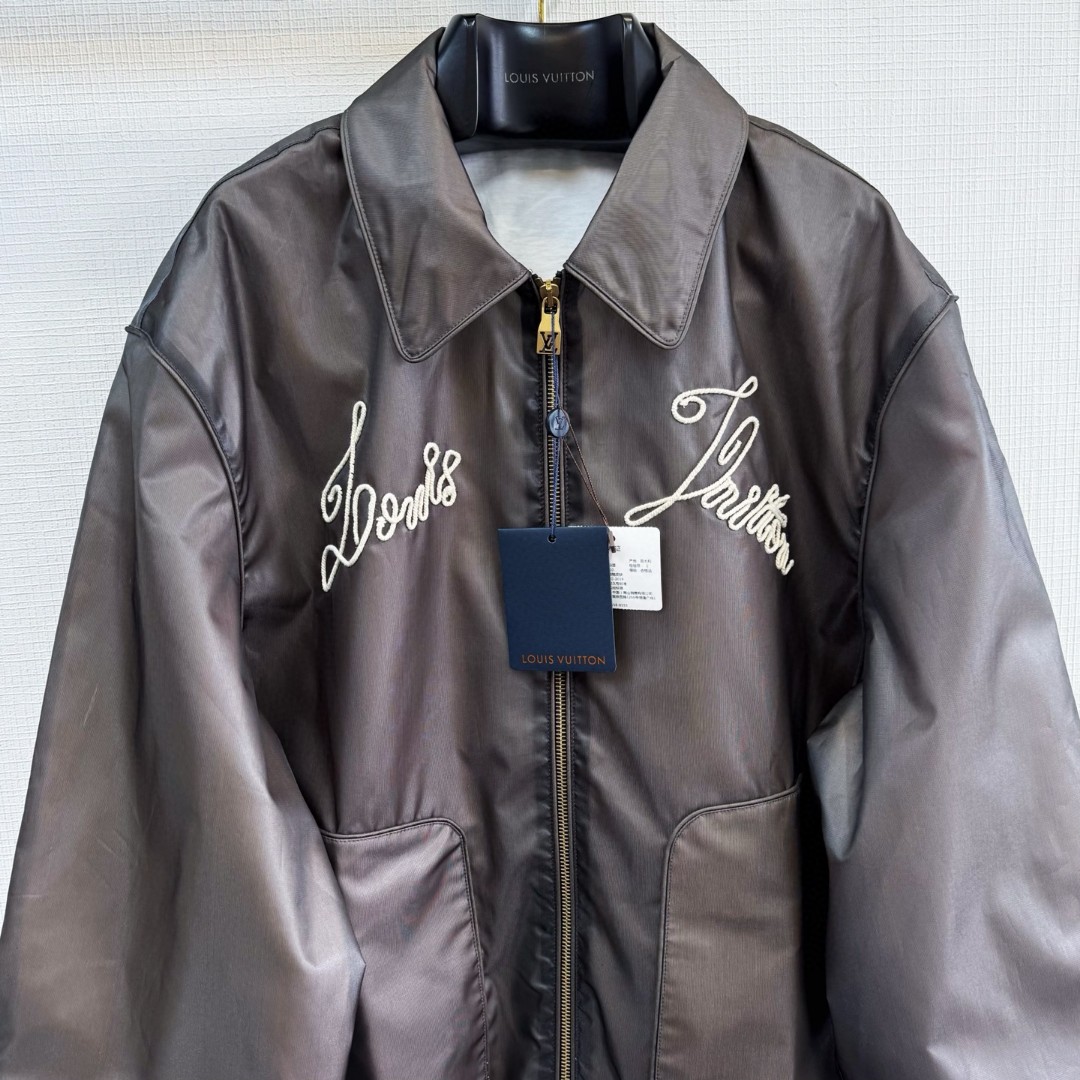 LOUIS VUITTON 路易威登 航海系列 绳绣拉链外套 夹克 长袖 C5 1AFQC3