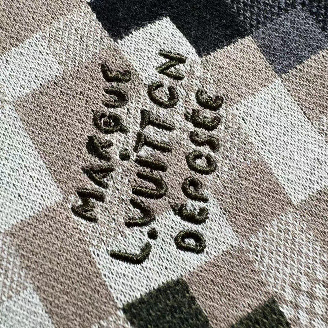 LOUIS VUITTON 路易威登 迷彩damier套头毛衣 针织衫 外套 长袖 C0 1AFIVT