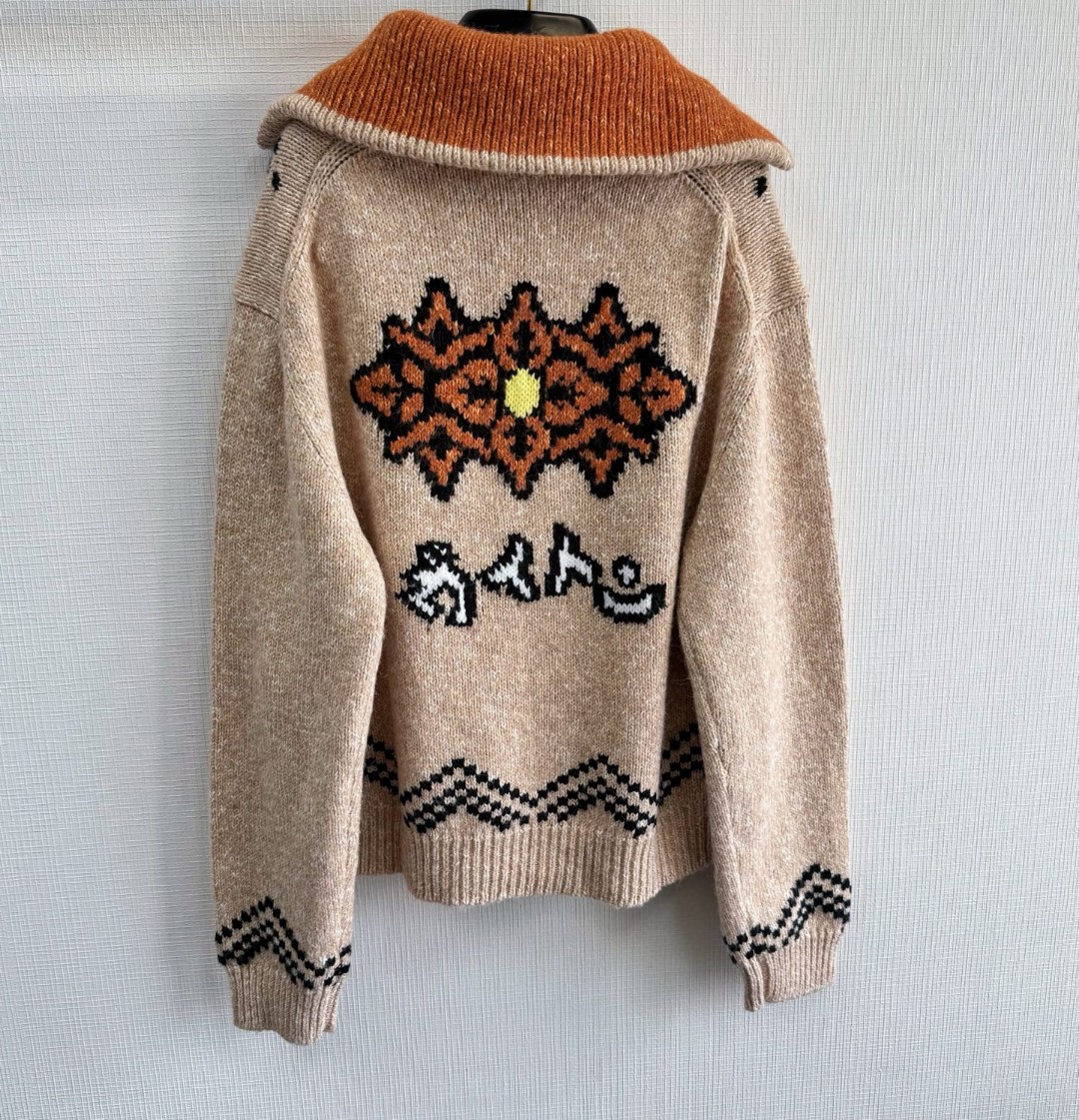 LOUIS VUITTON 路易威登 Nigo 联名款 龙虾拉链毛衣 针织衫 外套 长袖 C0 1AIM56