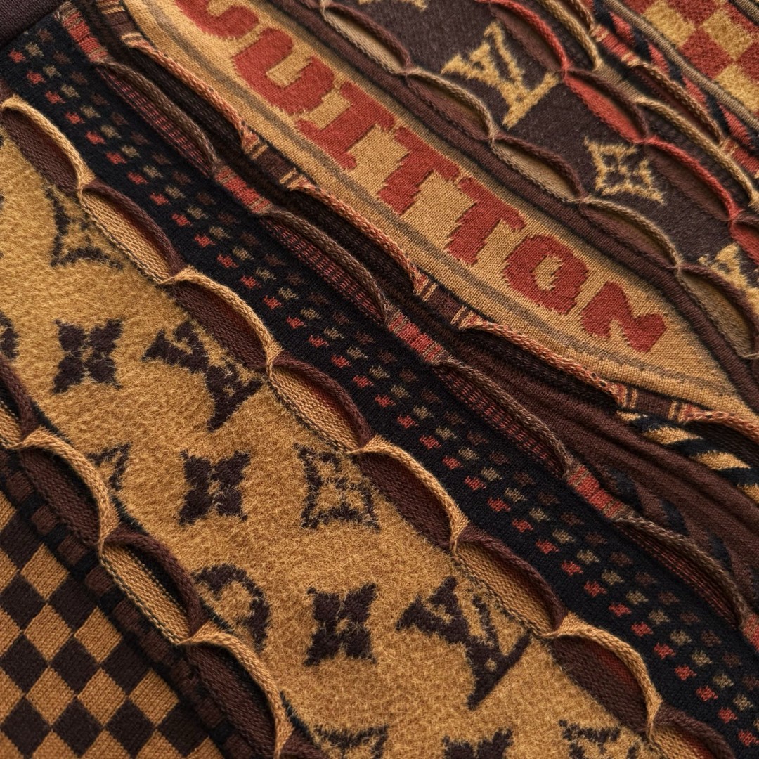 LOUIS VUITTON 路易威登 Nigo 联名款 Polo衫 针织T恤 短袖 B0 1AIMB8