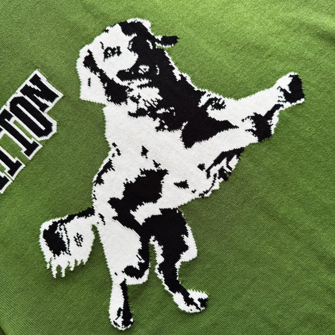 LOUIS VUITTON 路易威登 小狗针织T恤 短袖 绿色 A5 1AGJS2