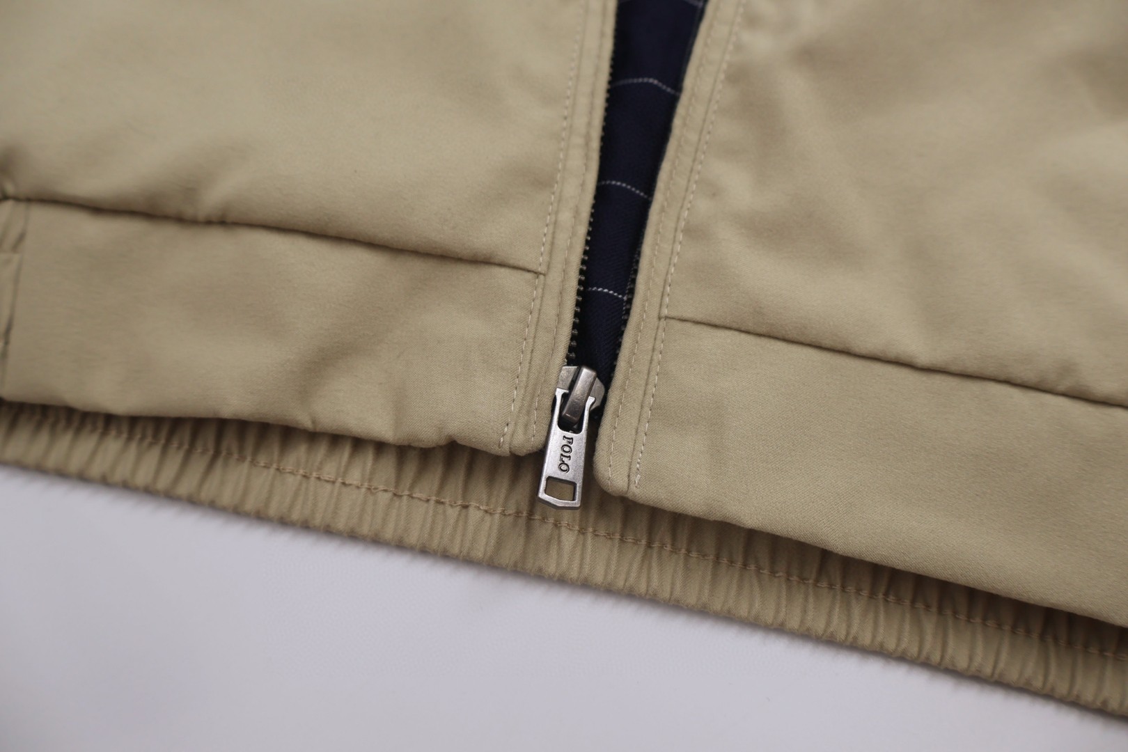 Ralph Lauren 拉夫劳伦 刺绣拉链夹克 外套 长袖 卡其色 黑色 B5 710548506002