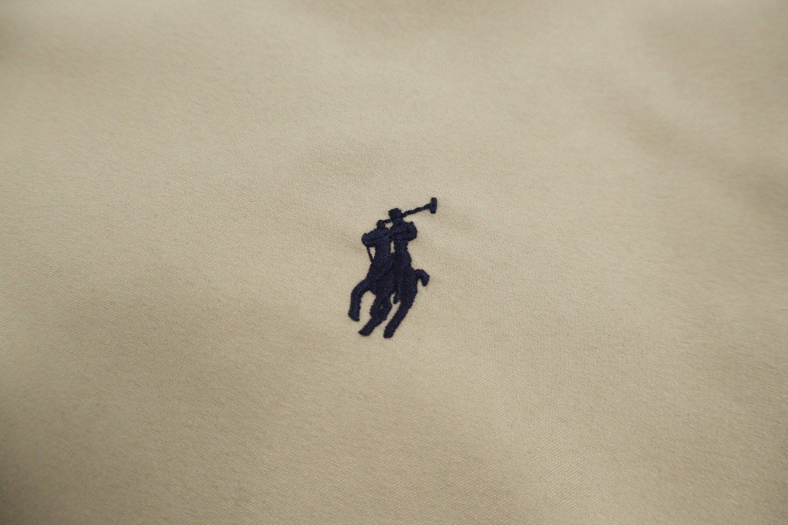 Ralph Lauren 拉夫劳伦 刺绣拉链夹克 外套 长袖 卡其色 黑色 B5 710548506002