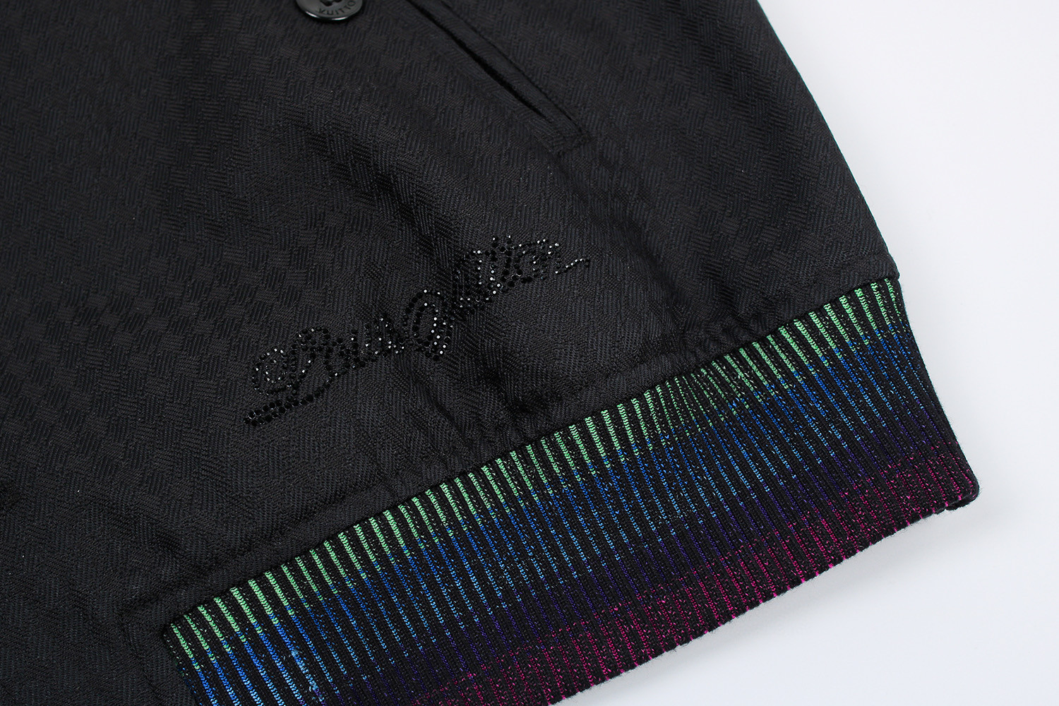 LOUIS VUITTON 路易威登 羊毛开衫束腰V领夹克 外套 C0 1AGTGE