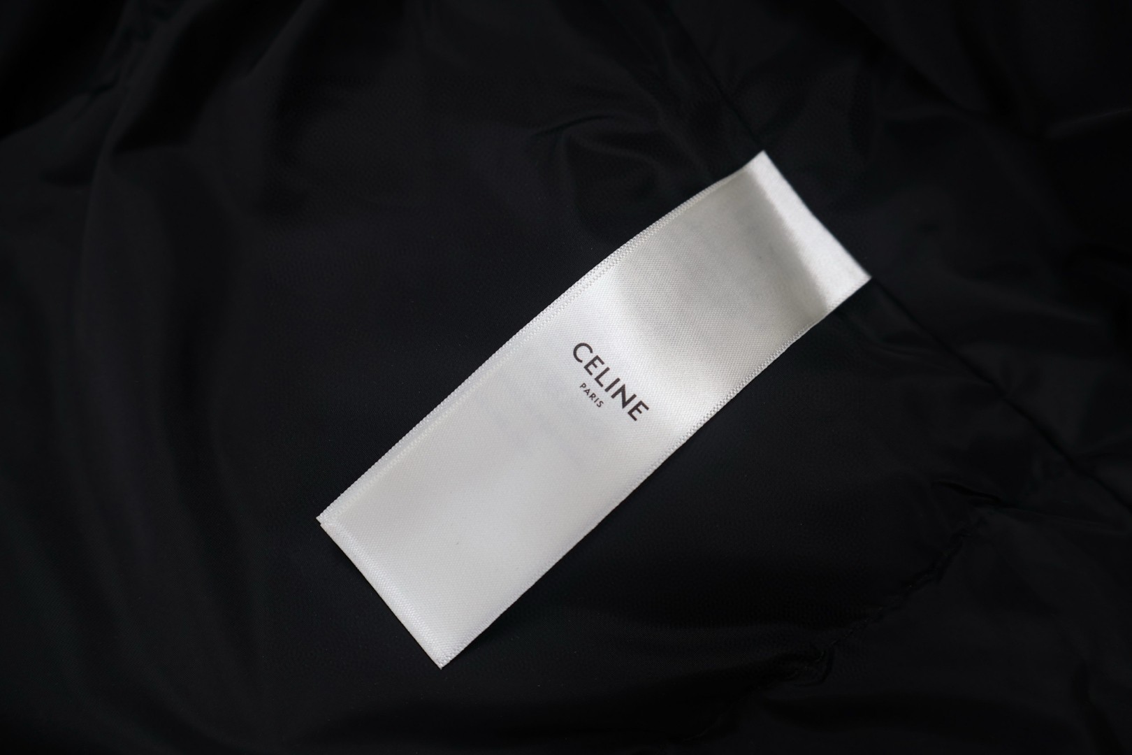 CELINE 赛琳 暗纹满印拉链立领羽绒服 外套 夹克 长袖 黑色 D0 2W31A795W-38NO