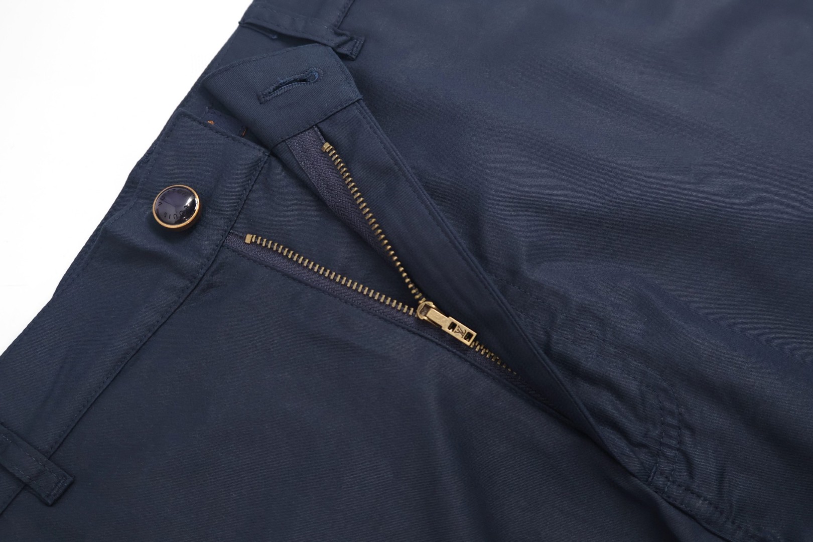 LOUIS VUITTON 路易威登 口袋刺绣工装裤 裤子 长裤 藏蓝色 卡其色 B5 1AIK53