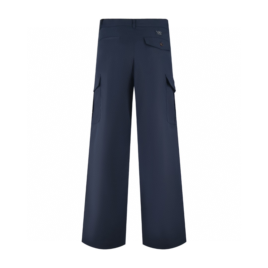 LOUIS VUITTON 路易威登 口袋刺绣工装裤 裤子 长裤 藏蓝色 卡其色 B5 1AIK53