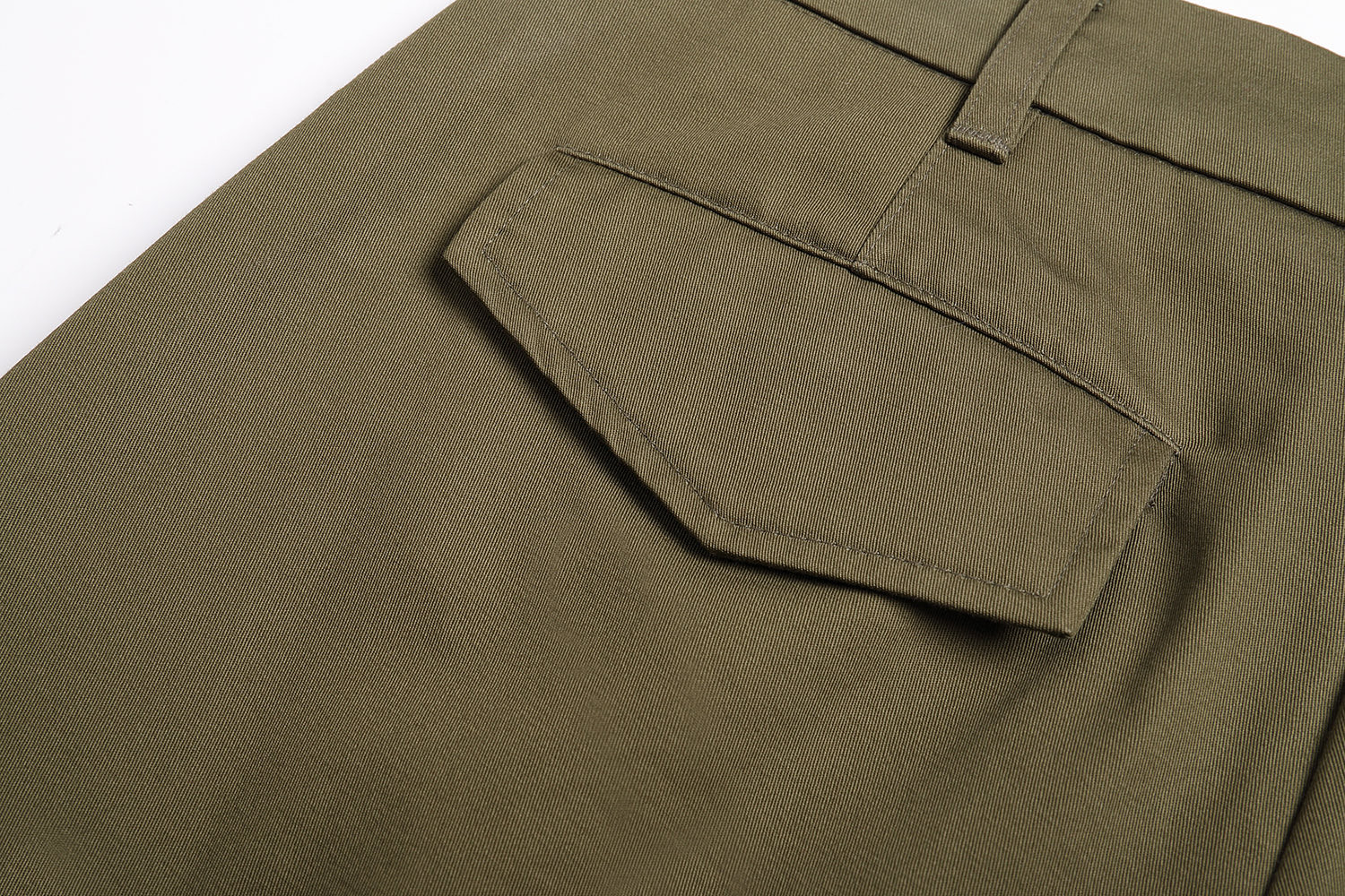 LOUIS VUITTON 路易威登 3D口袋工装裤 裤子 长裤 绿色 B5