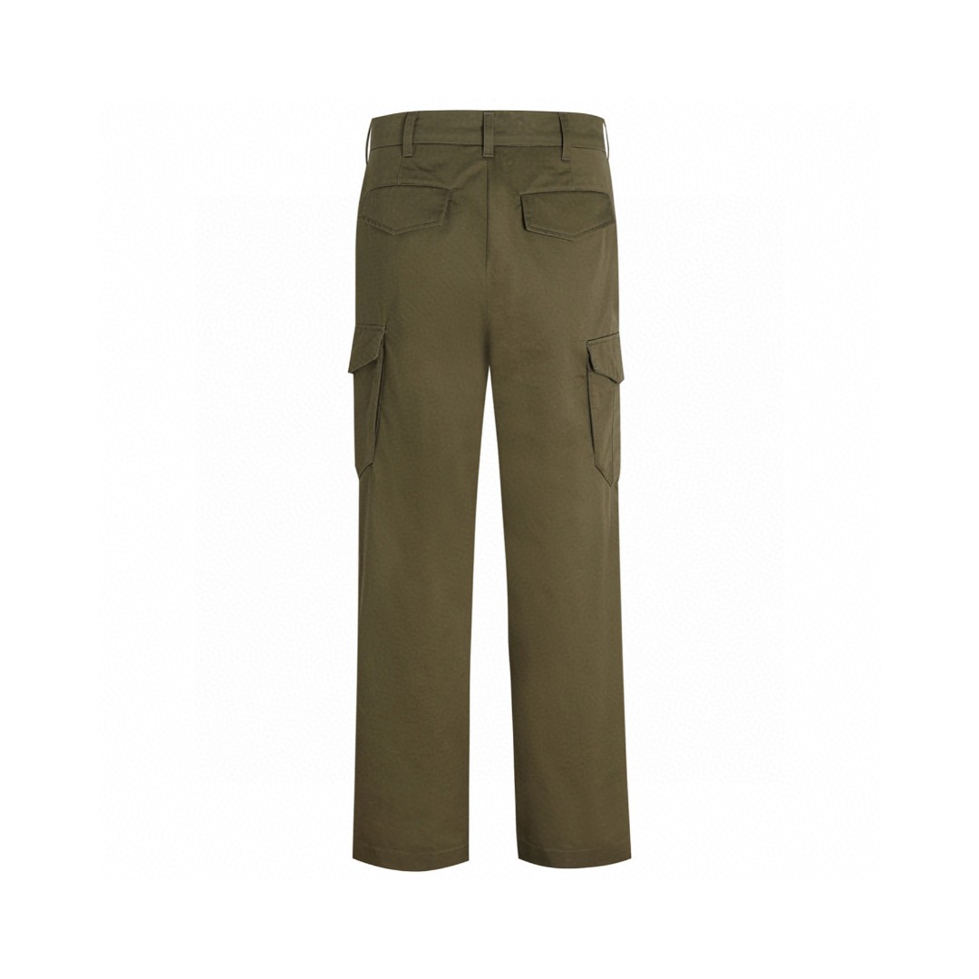 LOUIS VUITTON 路易威登 3D口袋工装裤 裤子 长裤 绿色 B5