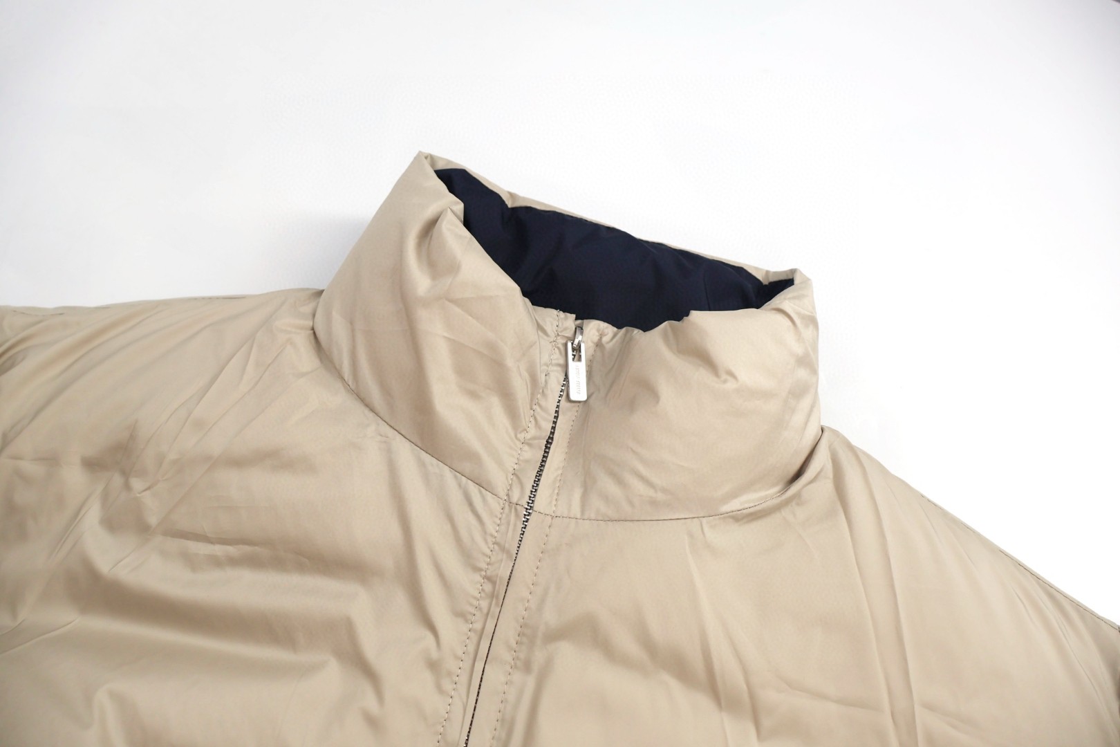 MIU MIU 缪缪 双面两穿立领羽绒服 夹克 外套 长袖 保暖 D0 ML1320-17OP-F0OQU-S-OOO