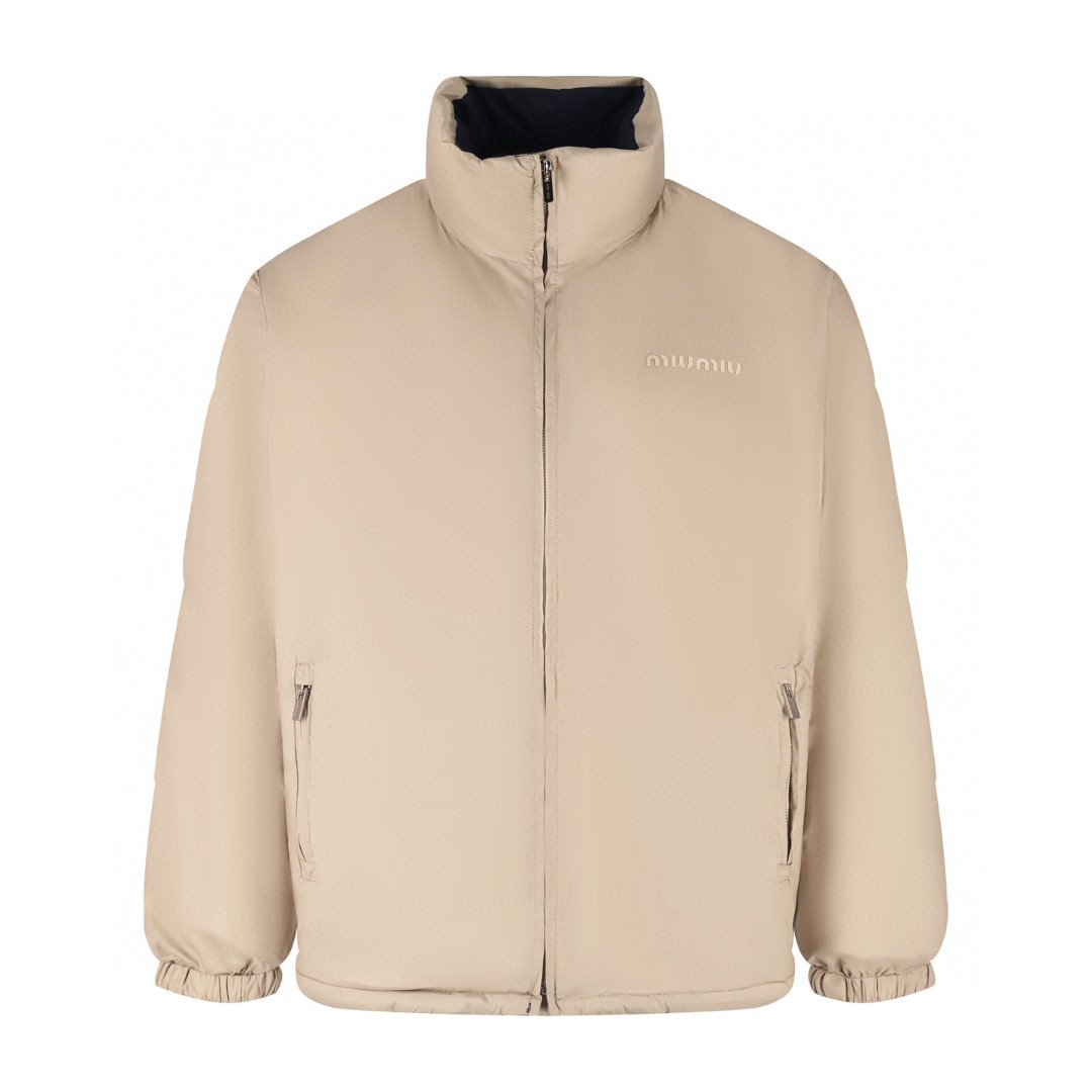 MIU MIU 缪缪 双面两穿立领羽绒服 夹克 外套 长袖 保暖 D0 ML1320-17OP-F0OQU-S-OOO