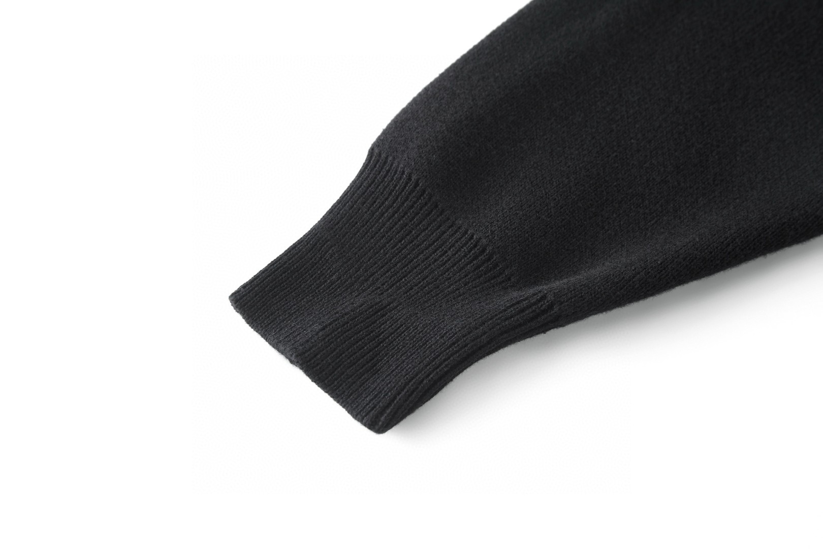 LOEWE 罗意威 口袋提花羊毛混纺针织毛衣 外套 长袖 米色 黑色 B0 H526Y14KDK-1950