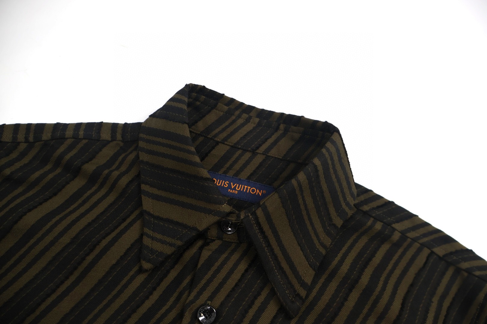 LOUIS VUITTON 路易威登 斜纹提花衬衫 外套 长袖 A5 1AFAU4