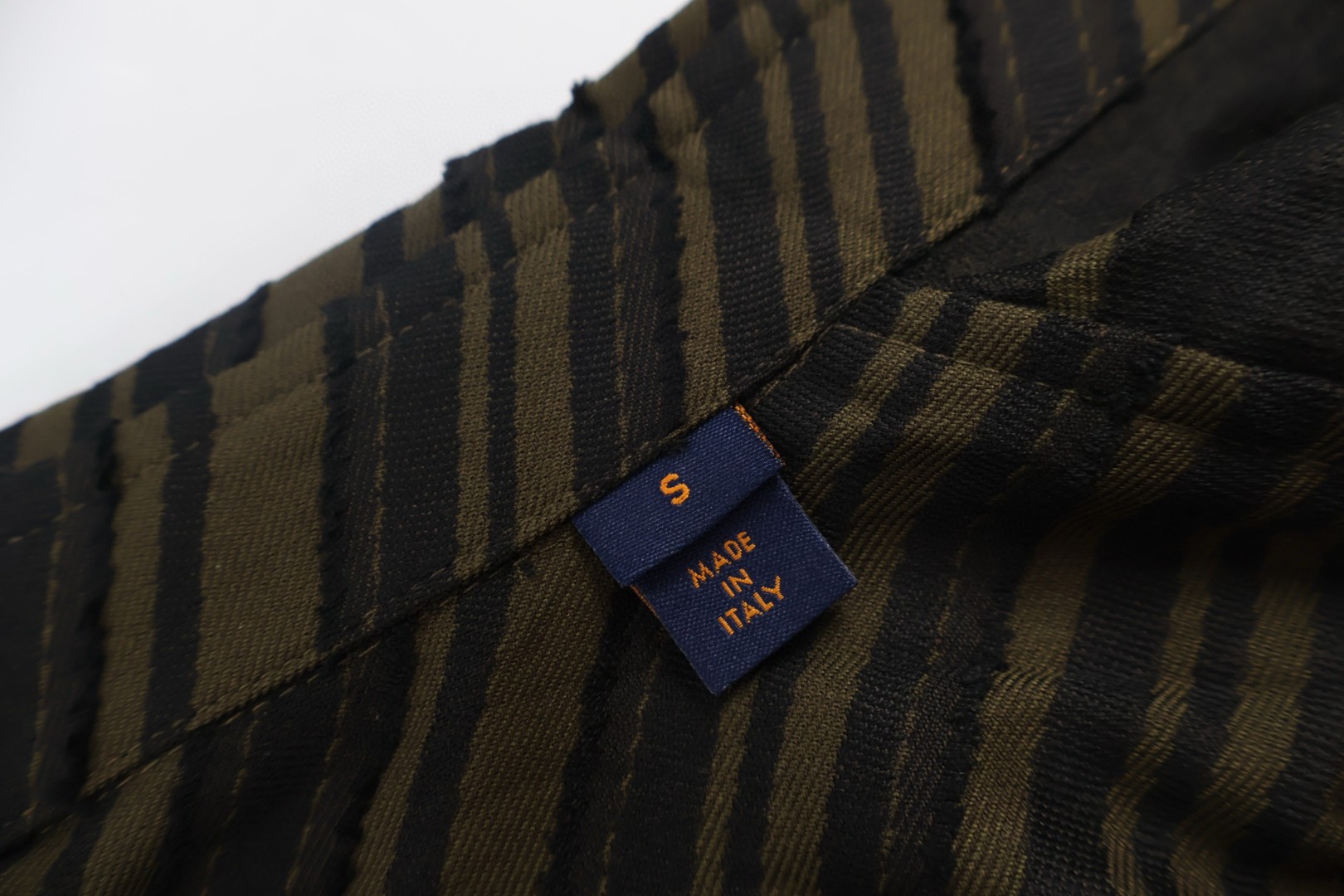 LOUIS VUITTON 路易威登 斜纹提花衬衫 外套 长袖 A5 1AFAU4