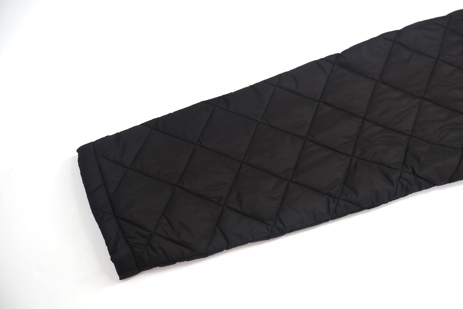 PRADA 普拉达 灯芯绒翻领菱格棉服 夹克 外套 长袖 黑色 C0 SGC765-1WQ9-F0002-S-OOO