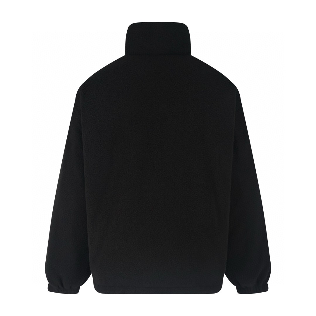 MIU MIU 缪缪 摇粒绒毛领羽绒服 夹克 外套 长袖 保暖 黑色 D0 ML1123-17OQ-F0008-S-OOO