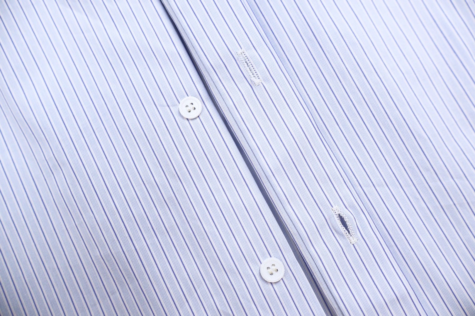 DIOR 迪奥 竖条纹衬衫 外套 长袖 蓝色 A5 443C556A5656-C070