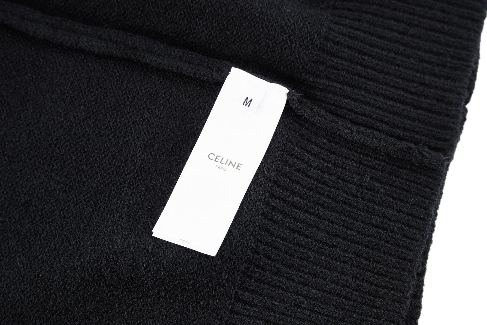 CELINE 赛琳 刺绣标识针织衫 毛衣 长袖 咖色 蓝色 藏青色 绿色 卡其色 黑色 B0 