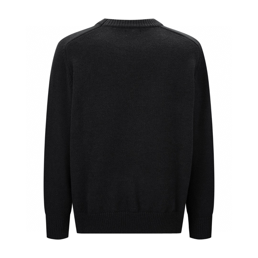 CELINE 赛琳 刺绣标识针织衫 毛衣 长袖 咖色 蓝色 藏青色 绿色 卡其色 黑色 B0 