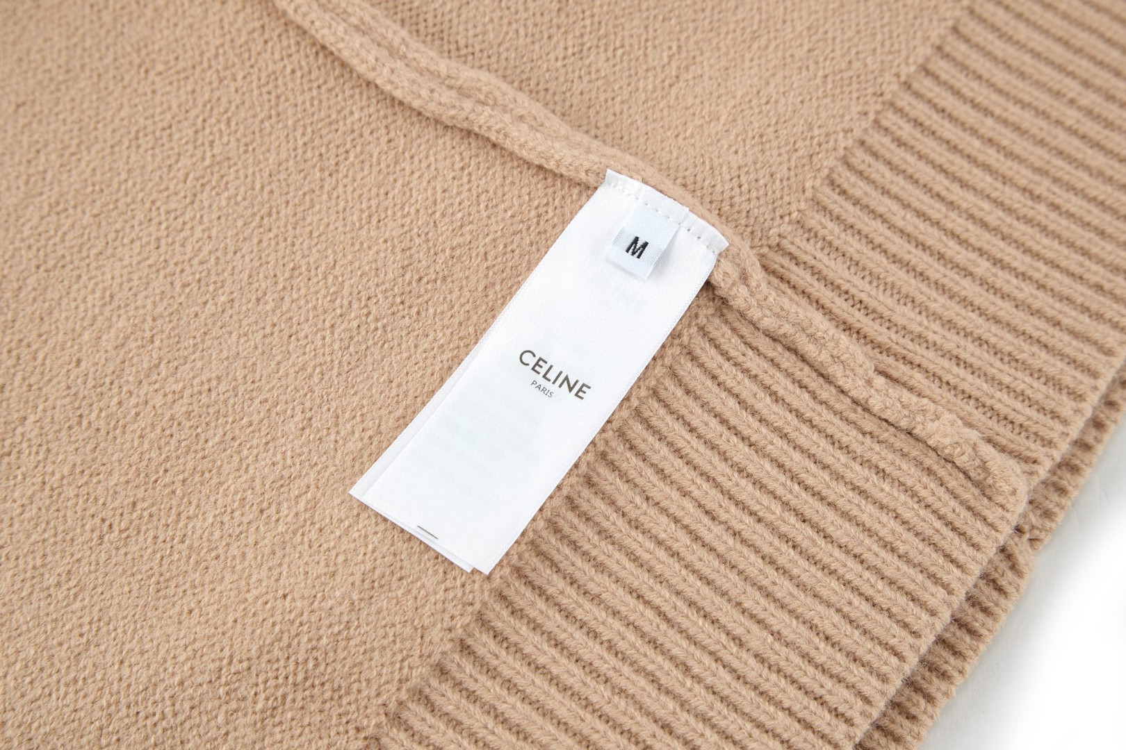 CELINE 赛琳 刺绣标识针织衫 毛衣 长袖 咖色 蓝色 藏青色 绿色 卡其色 黑色 B0 