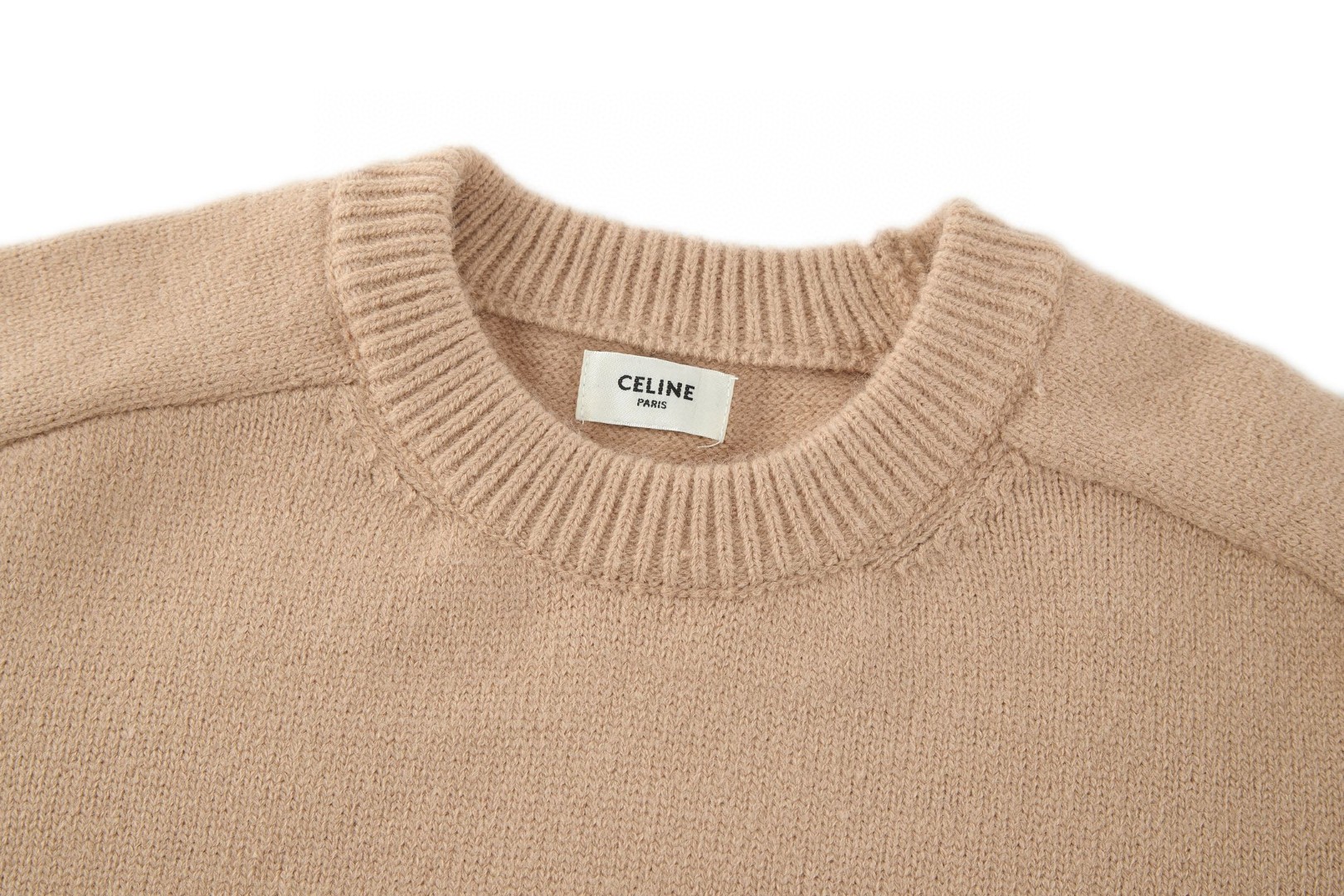 CELINE 赛琳 刺绣标识针织衫 毛衣 长袖 咖色 蓝色 藏青色 绿色 卡其色 黑色 B0 